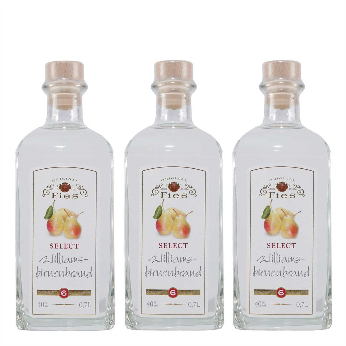 Fies Select Williams-Birnenbrand (3 x 0,7L)