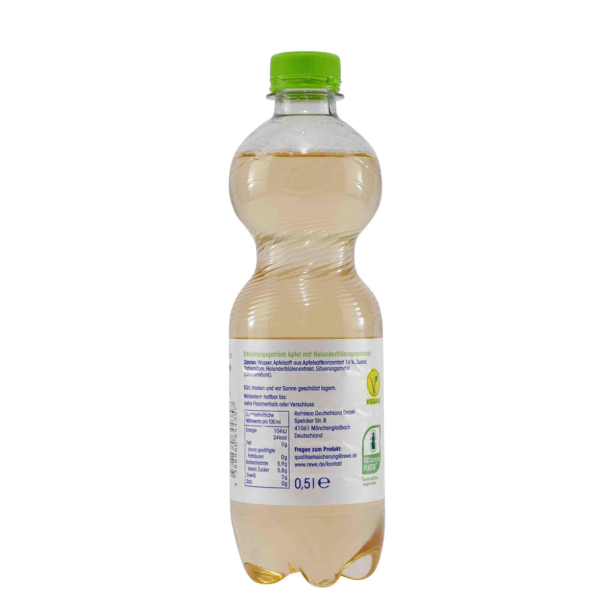 ja! Apfel-Holunderblüte Erfrischungsgetränk (6 x 0,5L) EINWEG