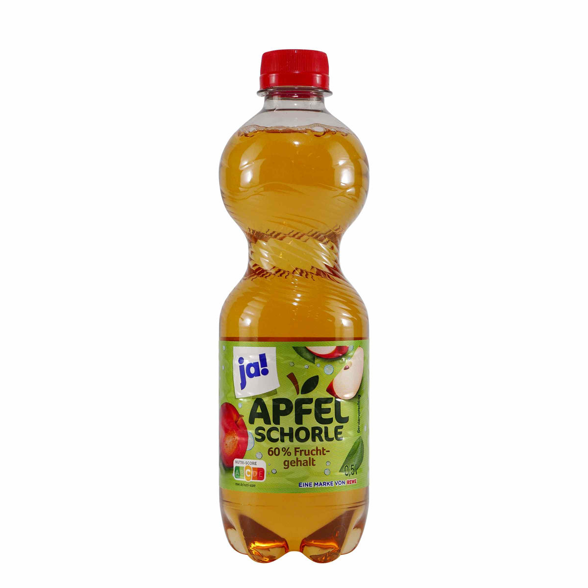 ja! Apfelschorle (6 x 0,5L) EINWEG