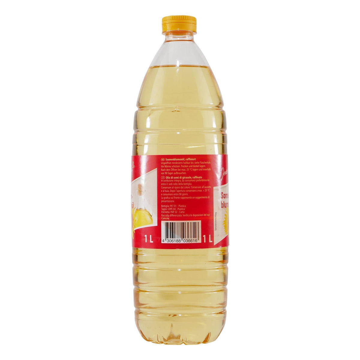 Jeden Tag Sonnenblumenöl (15 x 1,0L)