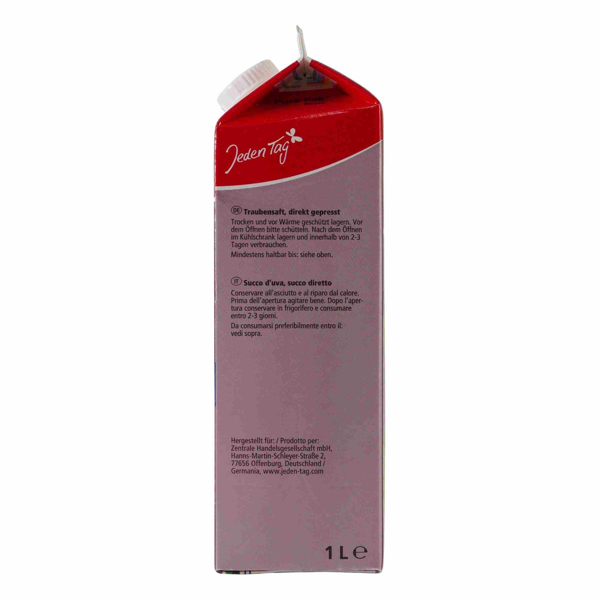 Jeden Tag Traubensaft (12 x 1,0L)