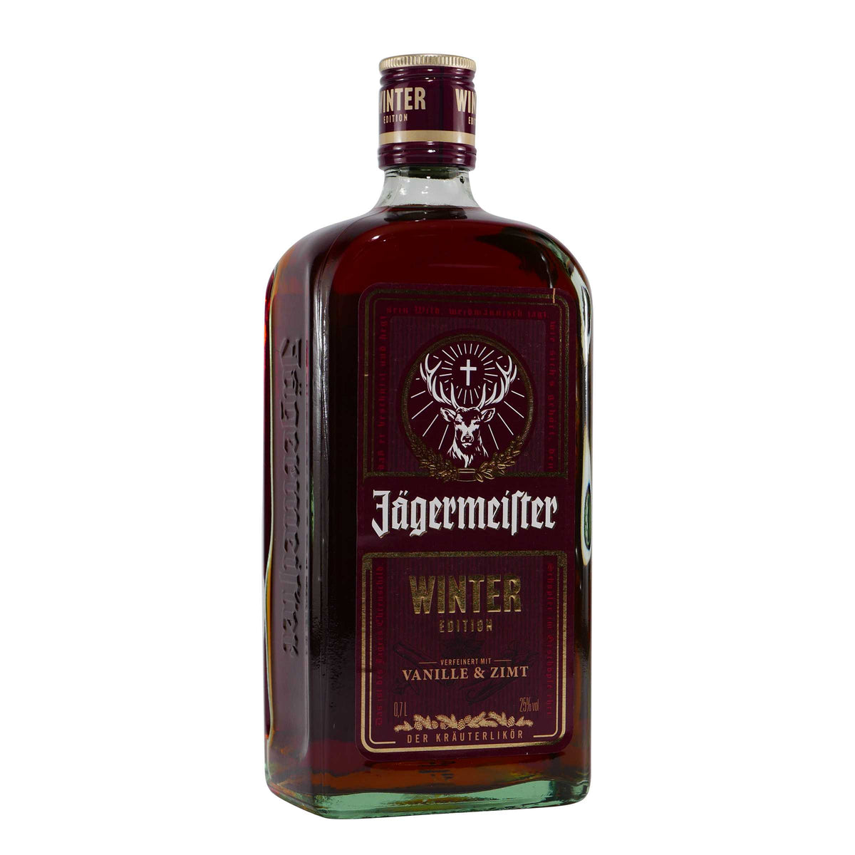 Jägermeister Winter Edition mit Geschenk-Holzkiste
