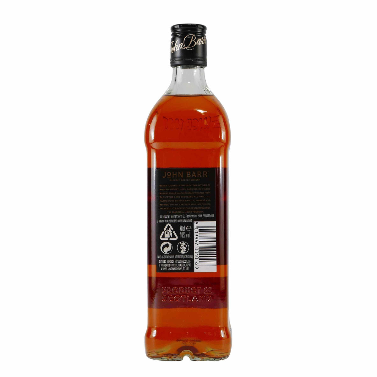 John Barr Blended Scotch Whisky