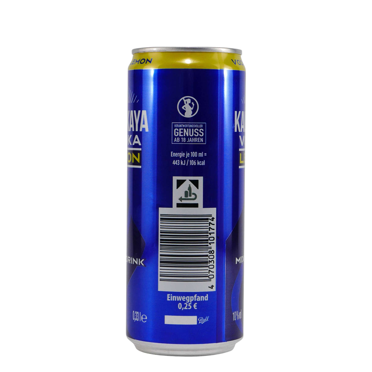 Kaliskaya Vodka & Lemon (12 x 0,33L) EINWEG