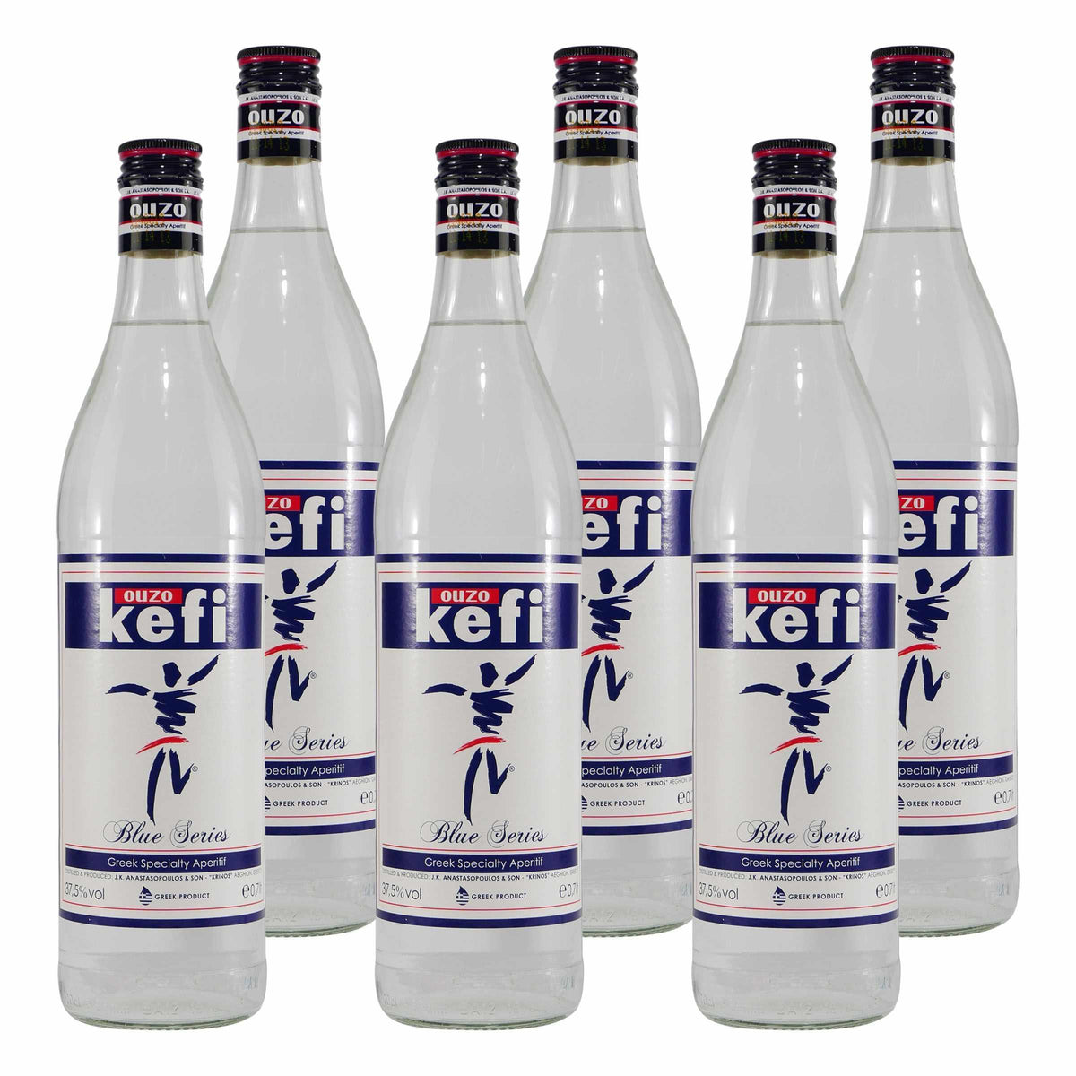 Kefi Ouzo Blue Series (6 x 0,7L)