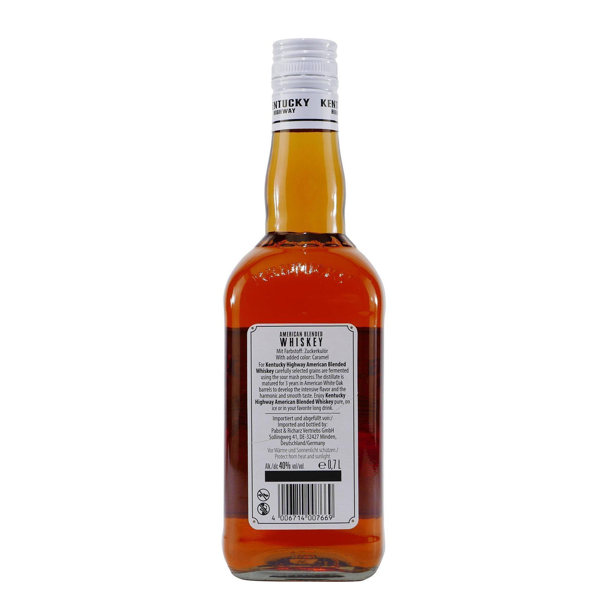 Kentucky Highway American Blended Whiskey mit Geschenk-HK