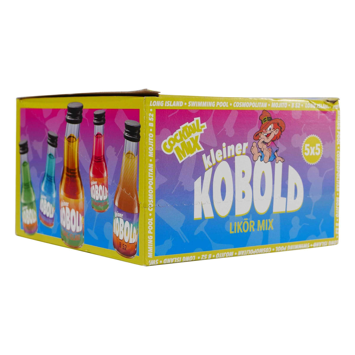 Kleiner Kobold Cocktail-Mix Likör (25 x 0,02L)