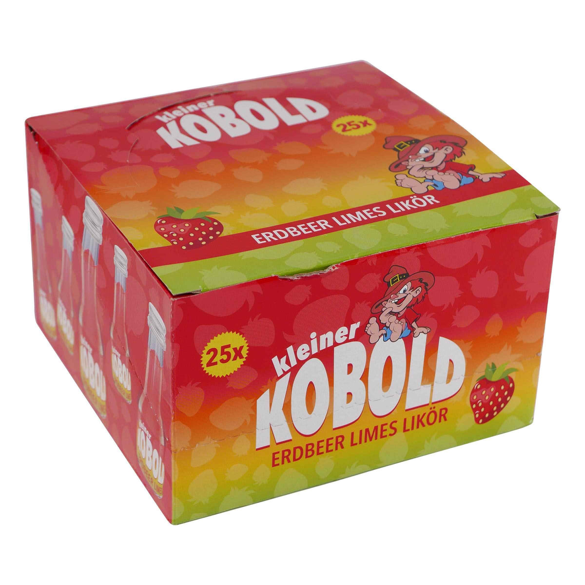 Kleiner Kobold Erdbeer-Limes Likör (25 x 0,02L)