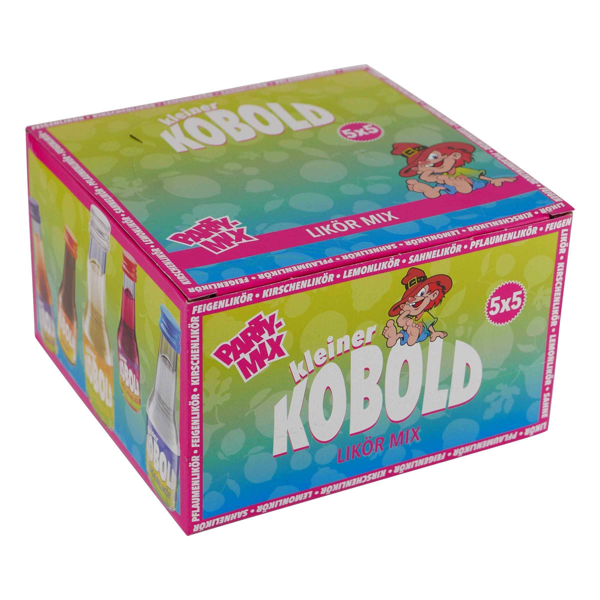 Kleiner Kobold Party-Mix Likör (25 x 0,02L)