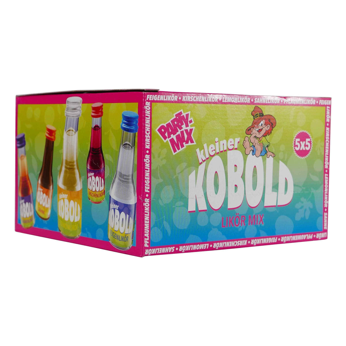 Kleiner Kobold Party-Mix Likör (25 x 0,02L)