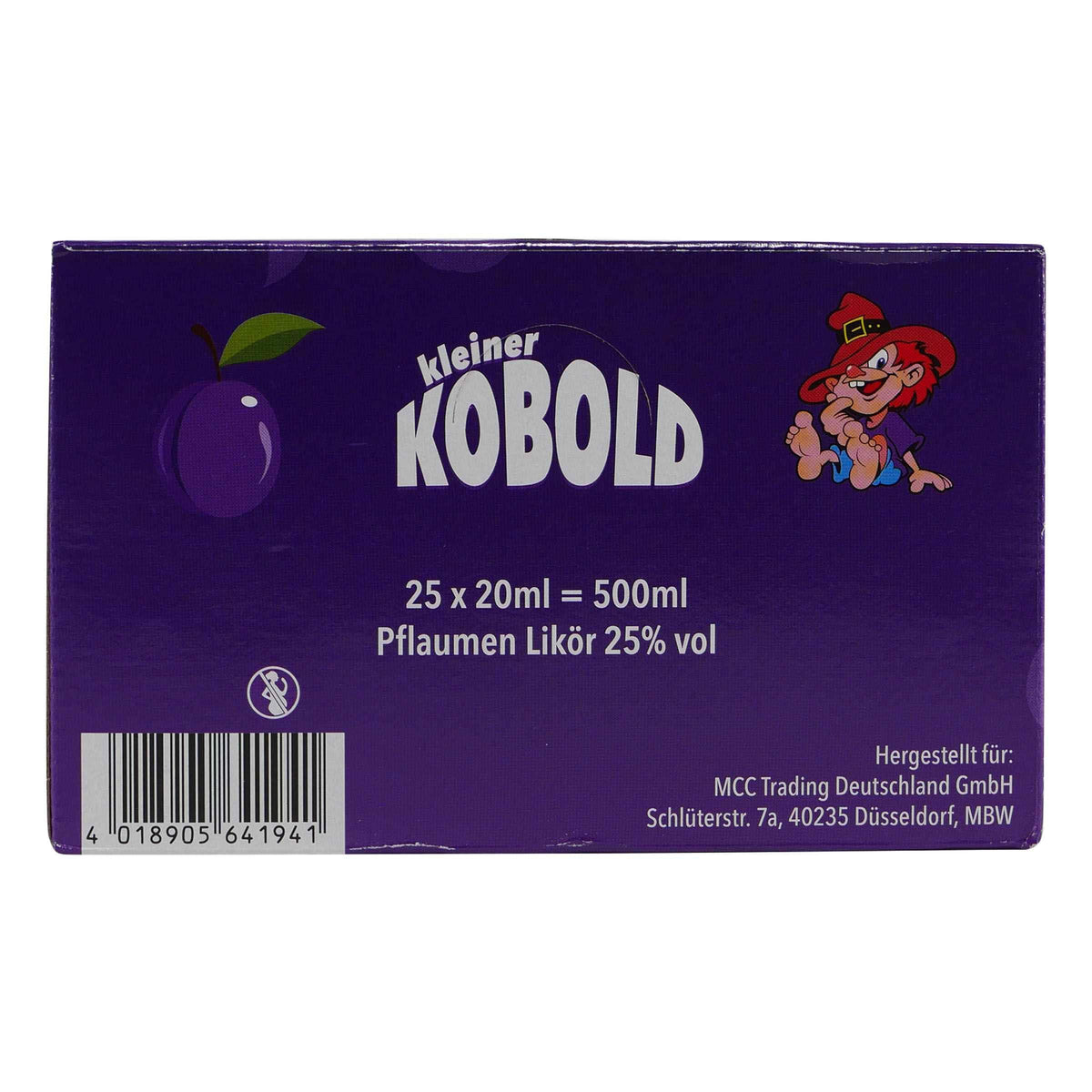 Kleiner Kobold Pflaumenlikör (25 x 0,02L)