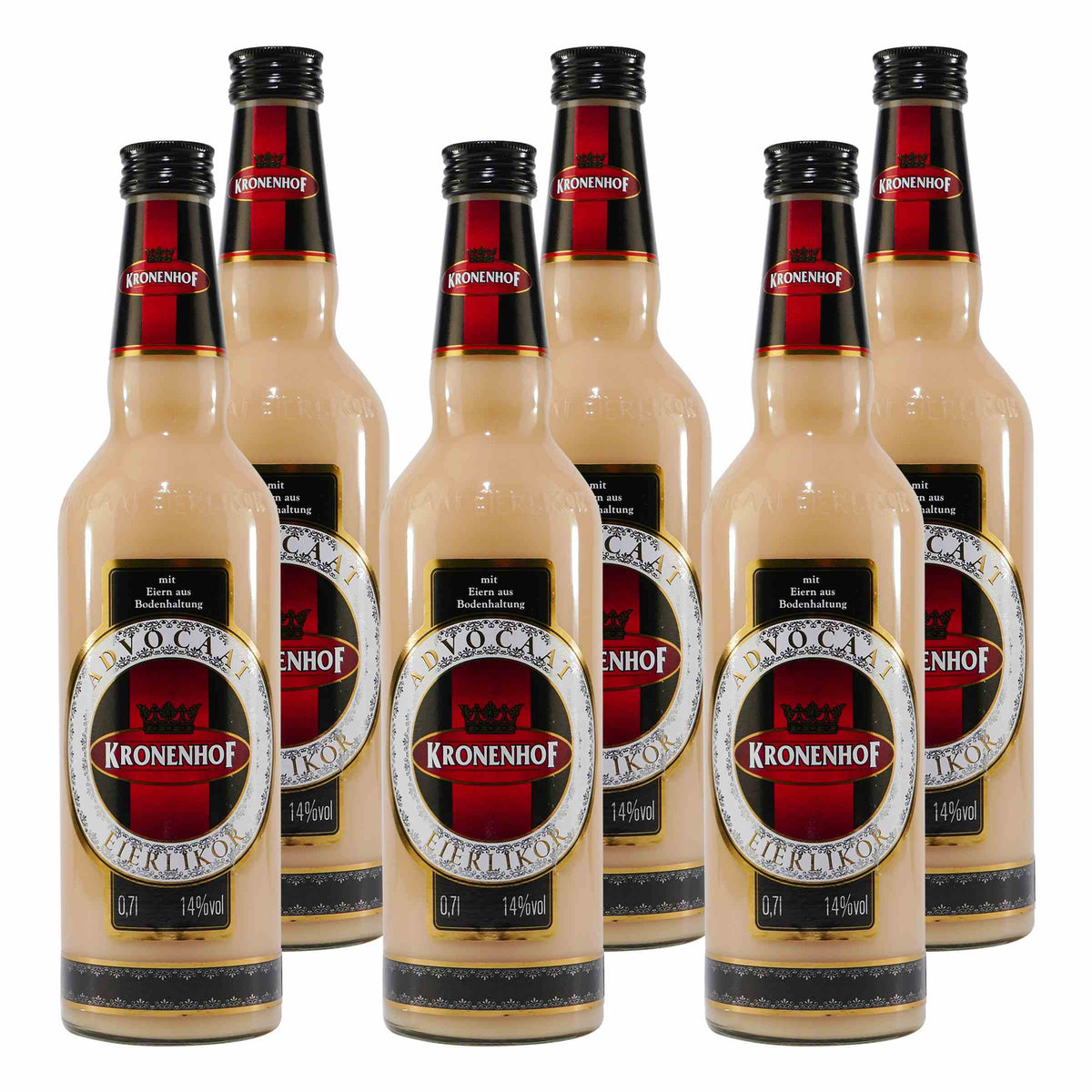 Kronenhof Advocaat Eierlikör (6 x 0,7L)