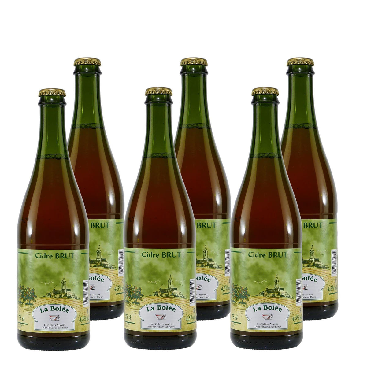 La Bolée Cidre -brut- (6 x 0,75L)