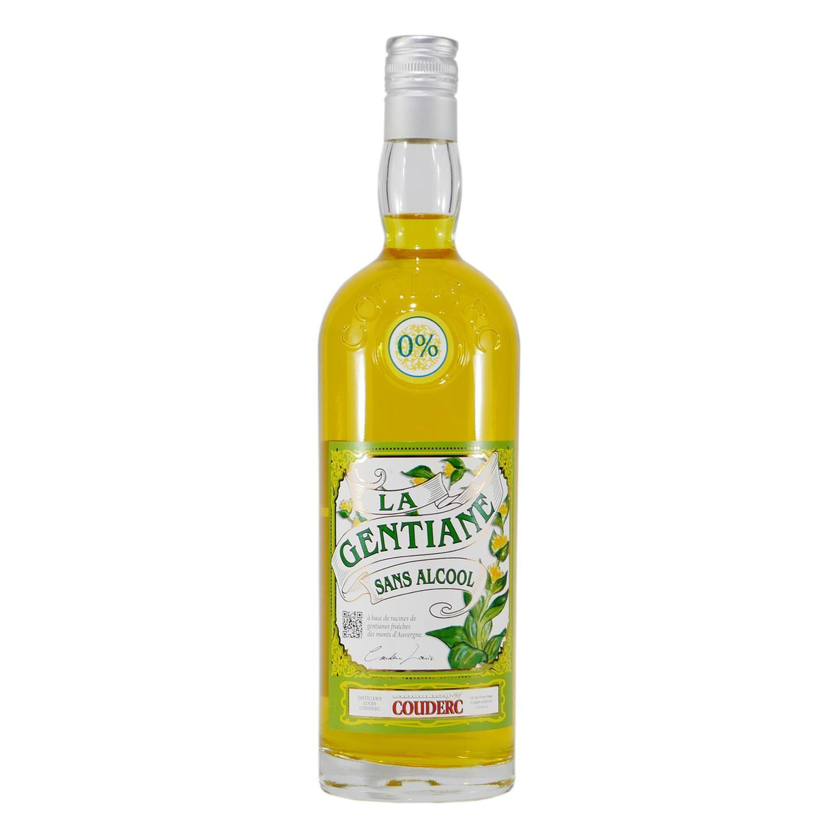 Couderc Gentiane Sans Alcool mit Geschenk-Holzkiste EINWEG