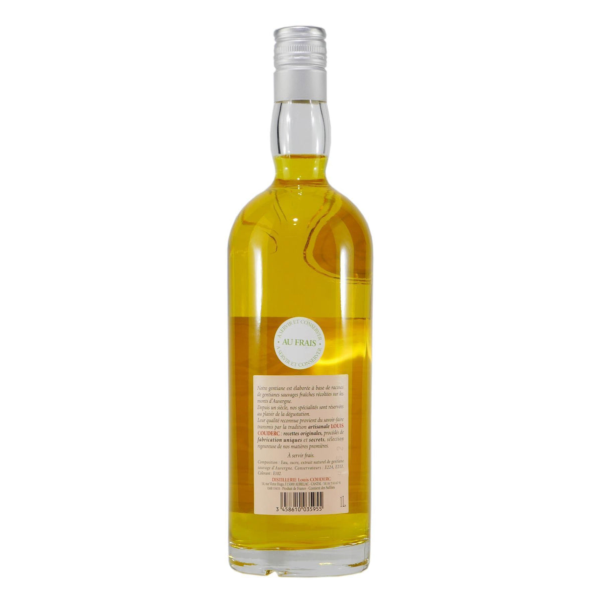 Couderc Gentiane Sans Alcool mit Geschenk-Holzkiste EINWEG