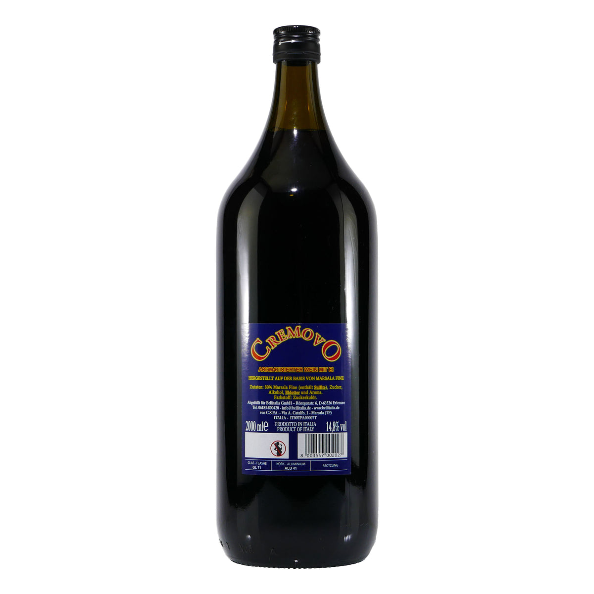La Rosa del Sole Cremovo Marsala 2,0L