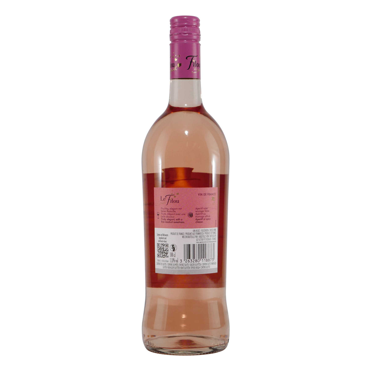 Le Filou Sweet Rosé -lieblich- (6 x 1,0L)