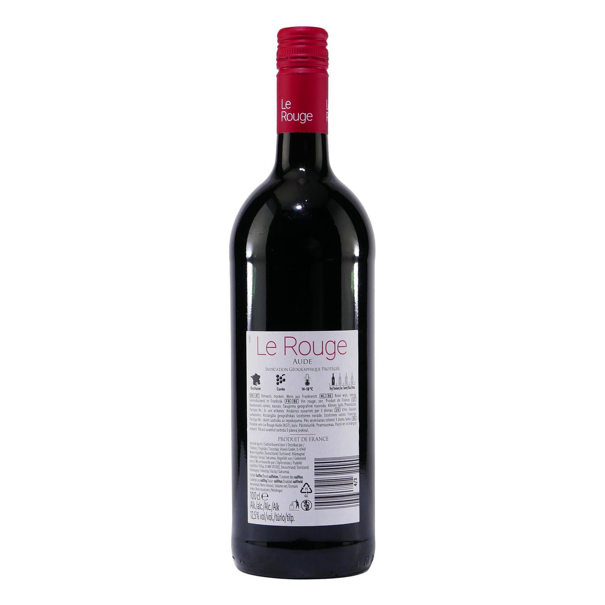 Le Rouge Aude IGP -trocken- (6 x 1,0L)
