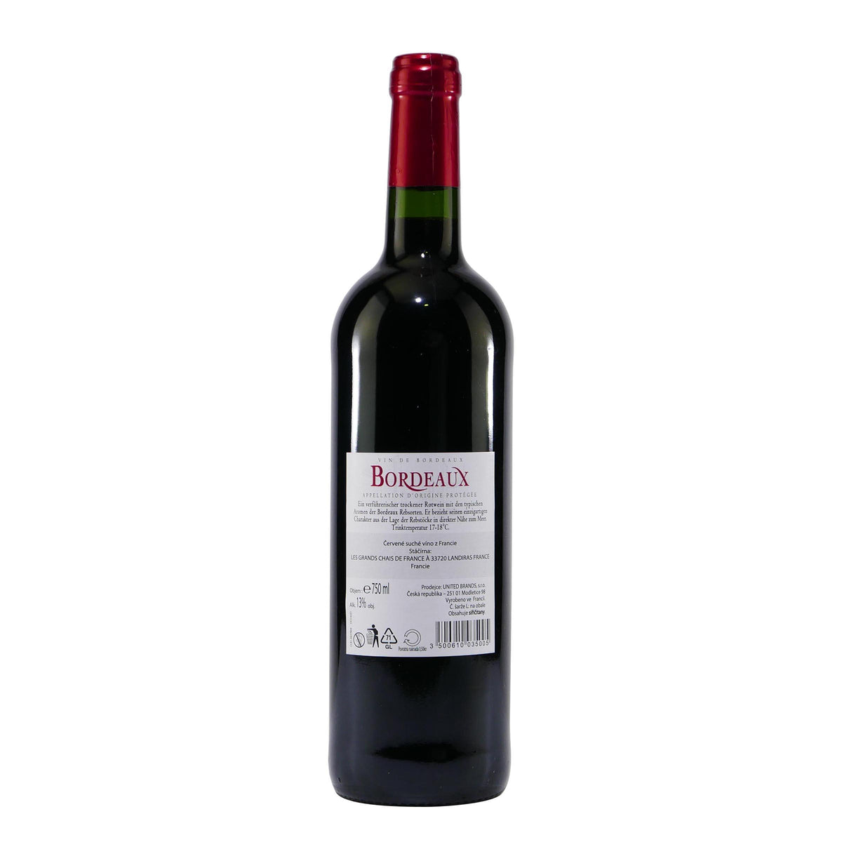 Les Grands Bordeaux AOP -trocken- (6 x 0,75L)