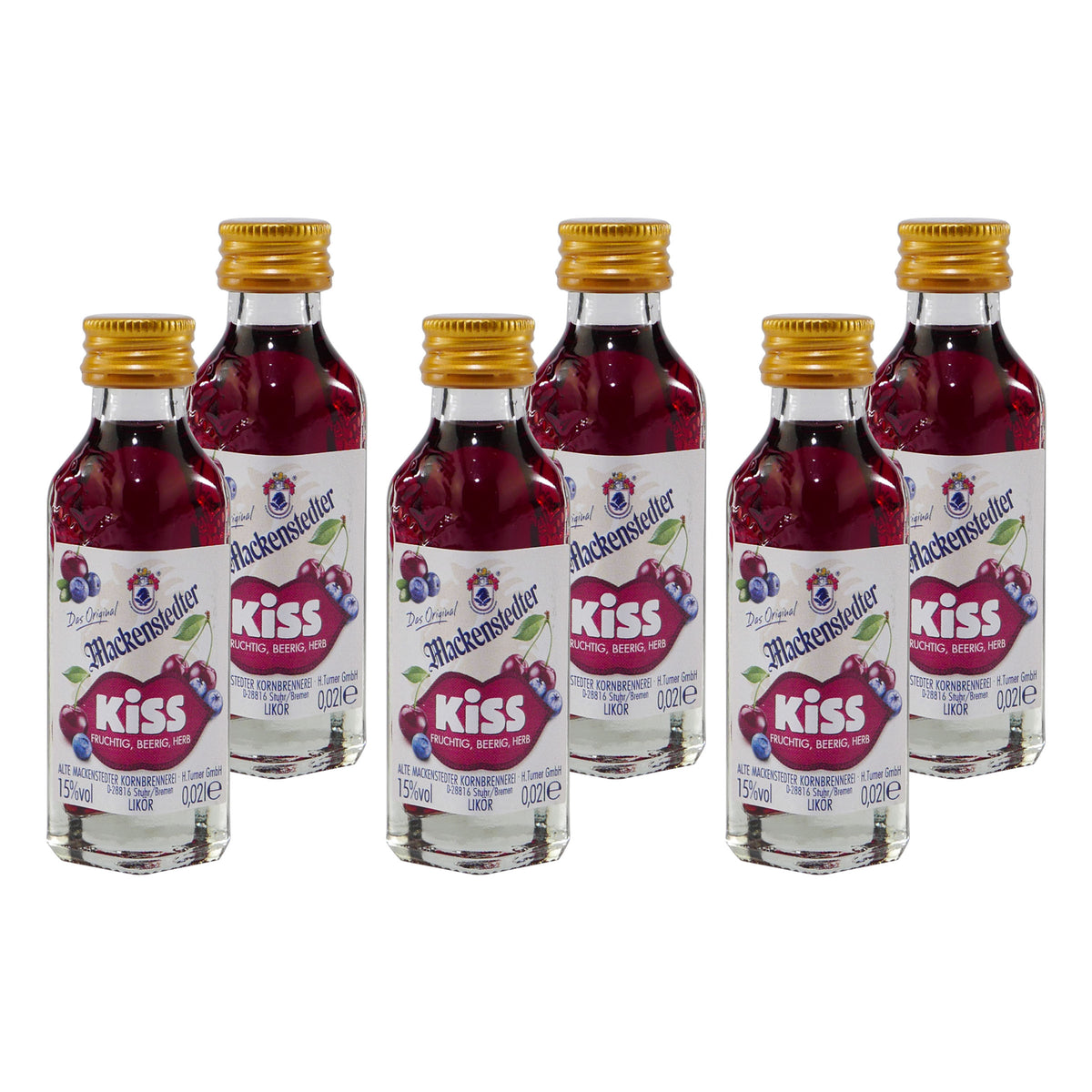 Mackenstedter Kiss Likör (25 x 0,02L)