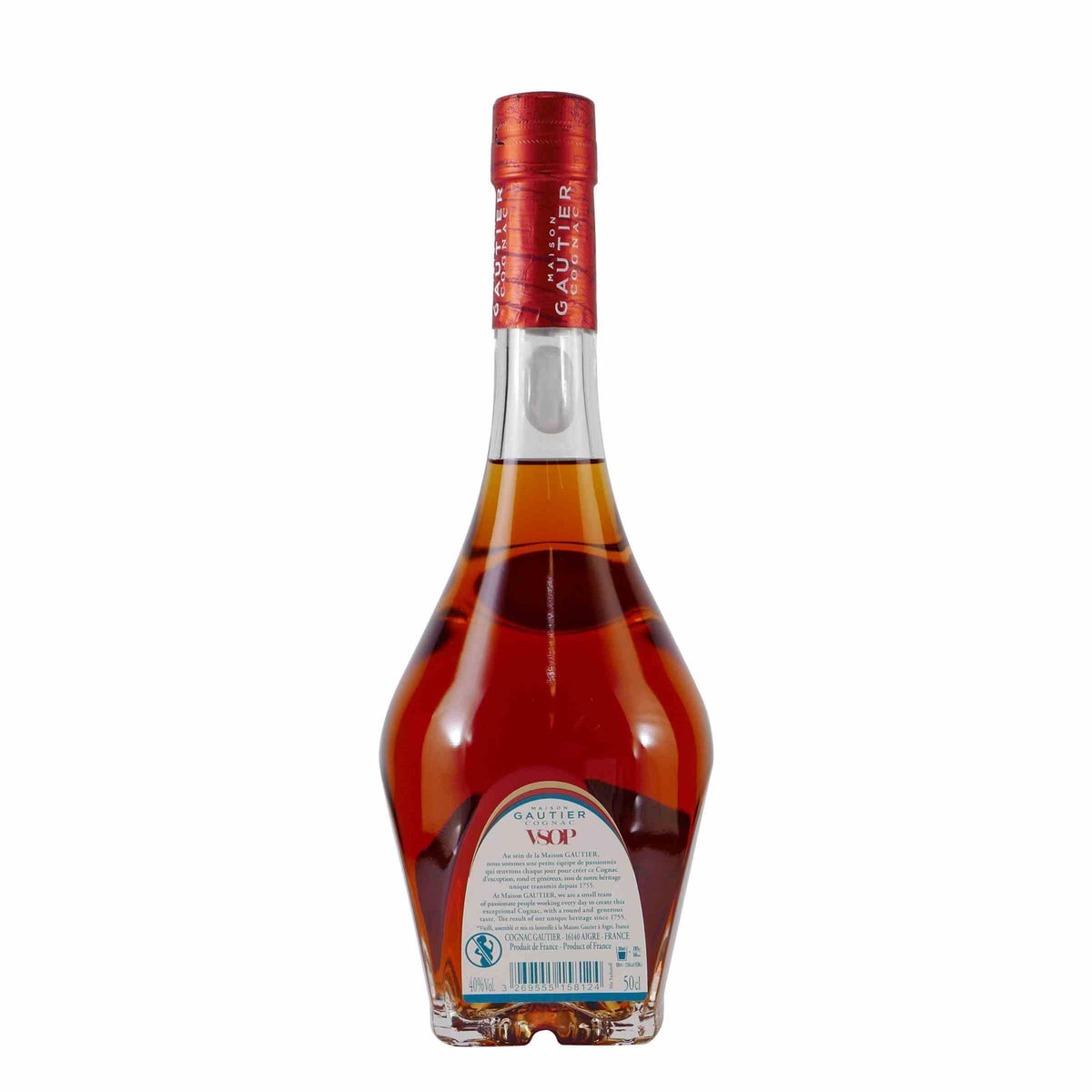 Maison Gautier Cognac V.S.O.P. mit Geschenk-Holzkiste