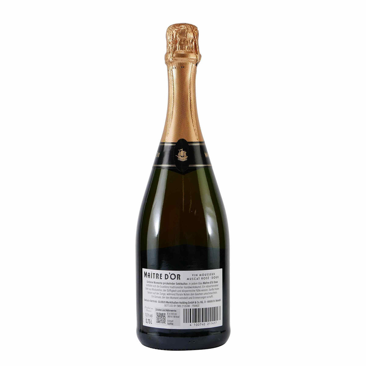 Maitre d´Or Sekt Muscat Rosé -doux- (6 x 0,75L)
