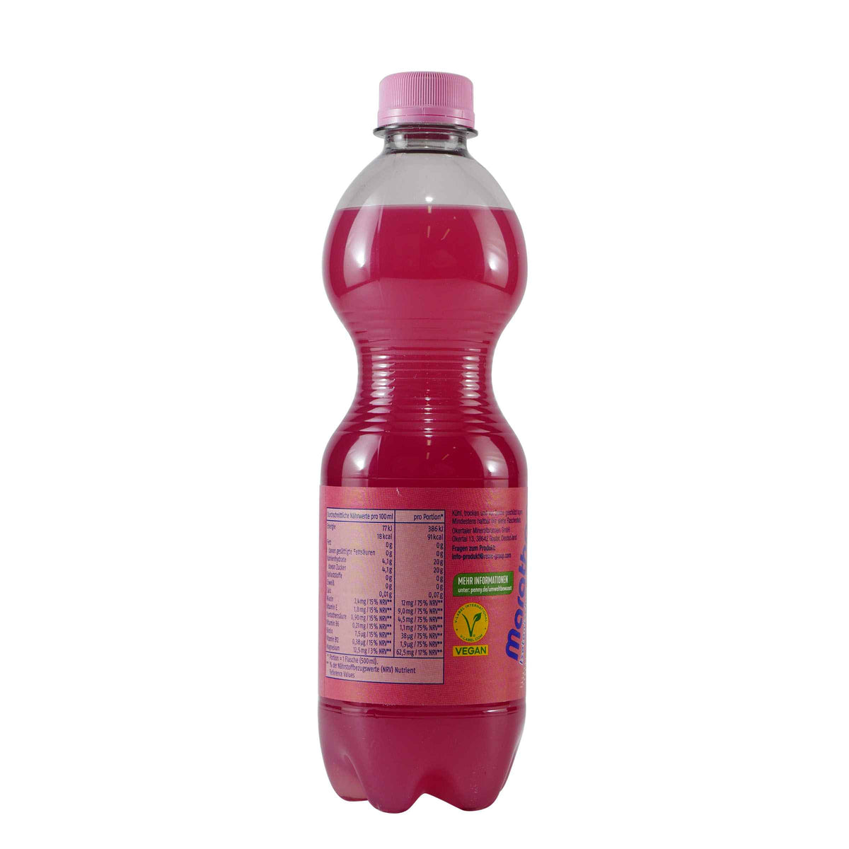 Marathon ISO Fitnessdrink Pink Grapefruit (9 x 0,5L) EINWEG