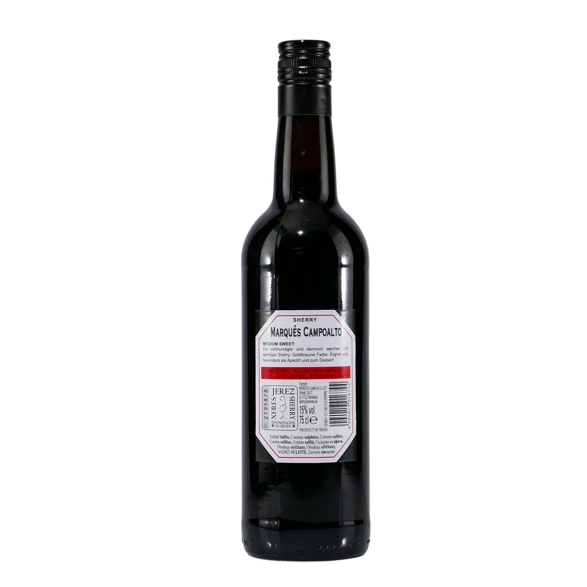 Marqués Campoalto Sherry -Medium Sweet-