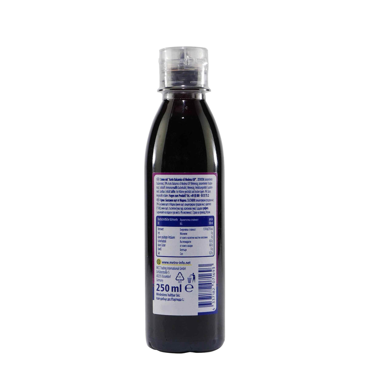 M.C. Aceto Balsamico di Modena Crema IGP (12 x 0,25L)