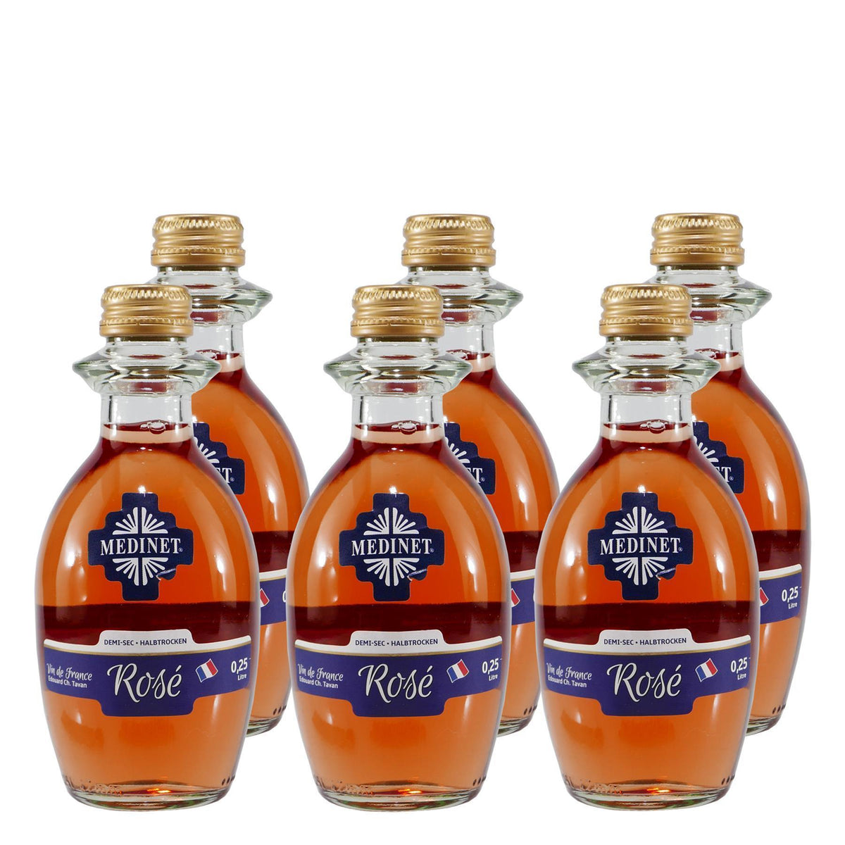 Medinet Rosé -halbtrocken- (12 x 0,25L)