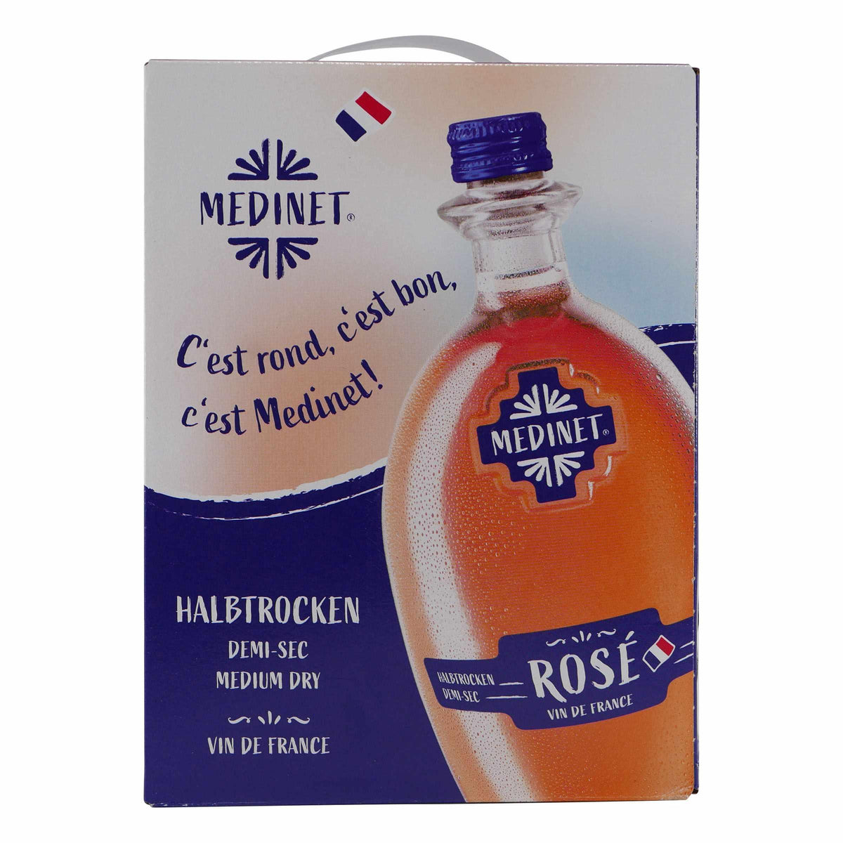 Medinet Rosé -halbtrocken- 3,0L BIB