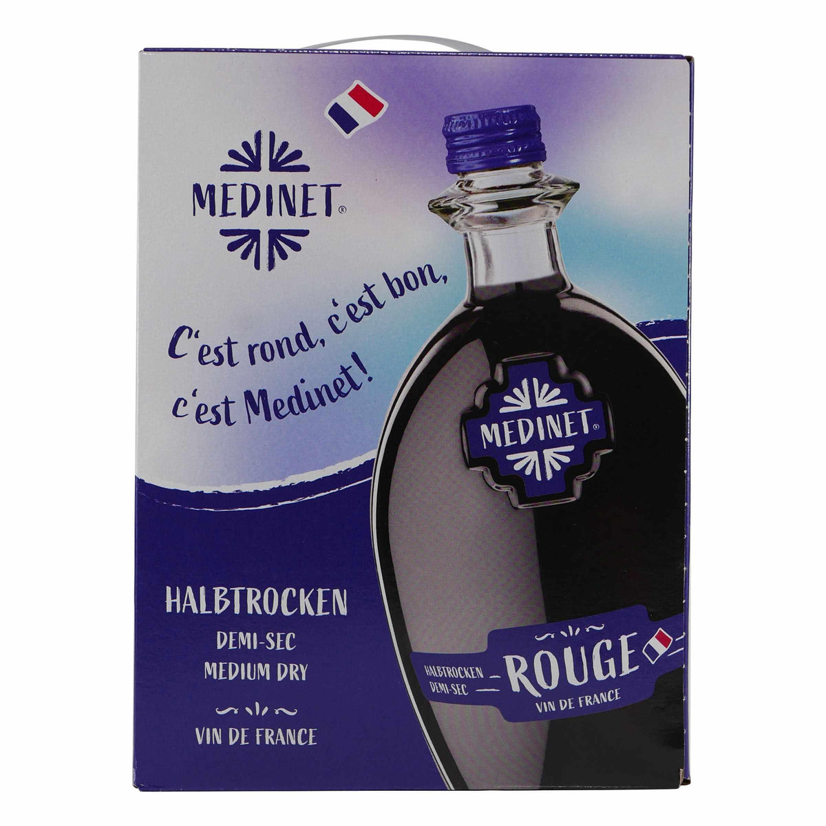 Medinet Rouge -halbtrocken- 3,0L BIB