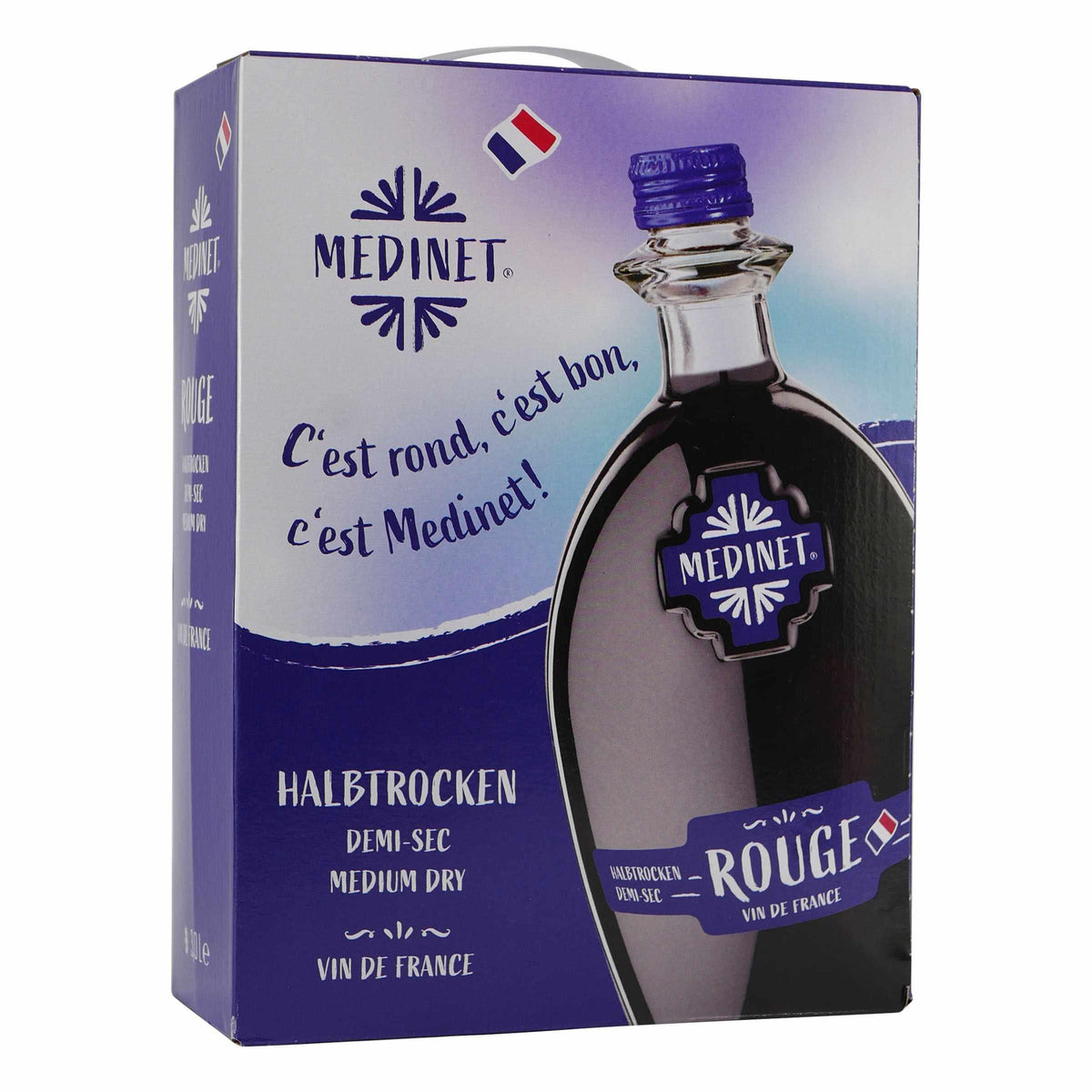 Medinet Rouge -halbtrocken- 3,0L BIB