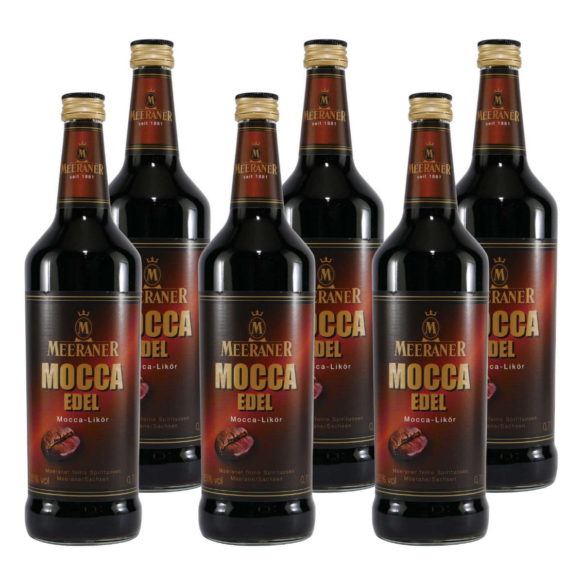 Meeraner Mocca Edel Likör (6 x 0,7L)