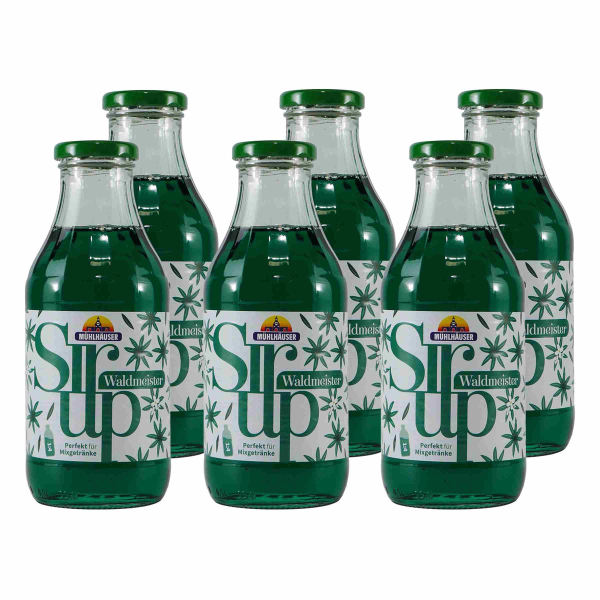 Mühlhäuser Waldmeister Getränkesirup (12 x 0,5L)