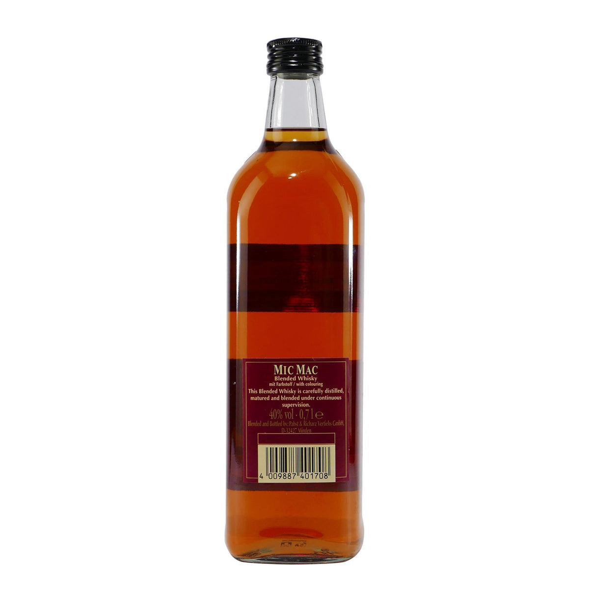 Mic Mac Blended Whisky mit Geschenk-Holzkiste