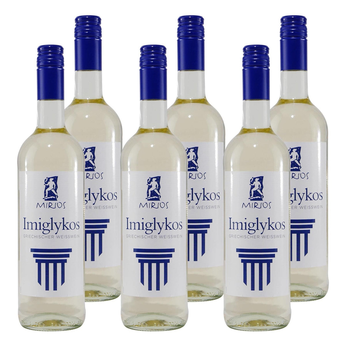 Mirios Imiglykos Weißwein -halbtrocken- (6 x 0,75L)