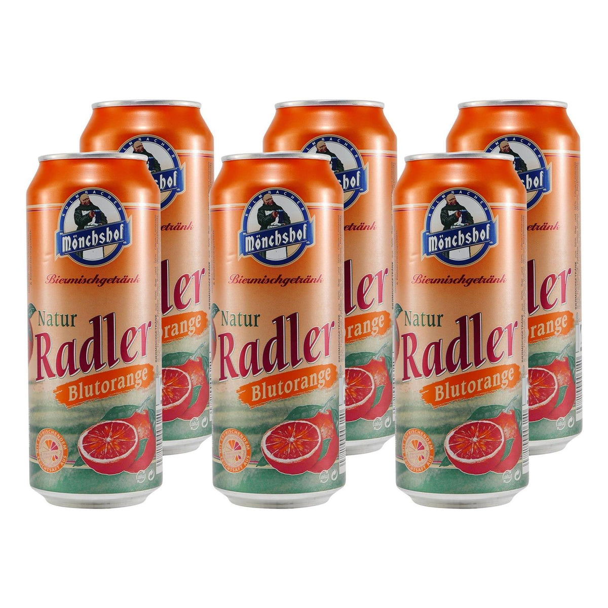 Mönchshof Natur Radler Blutorange (24 x 0,5L) EINWEG