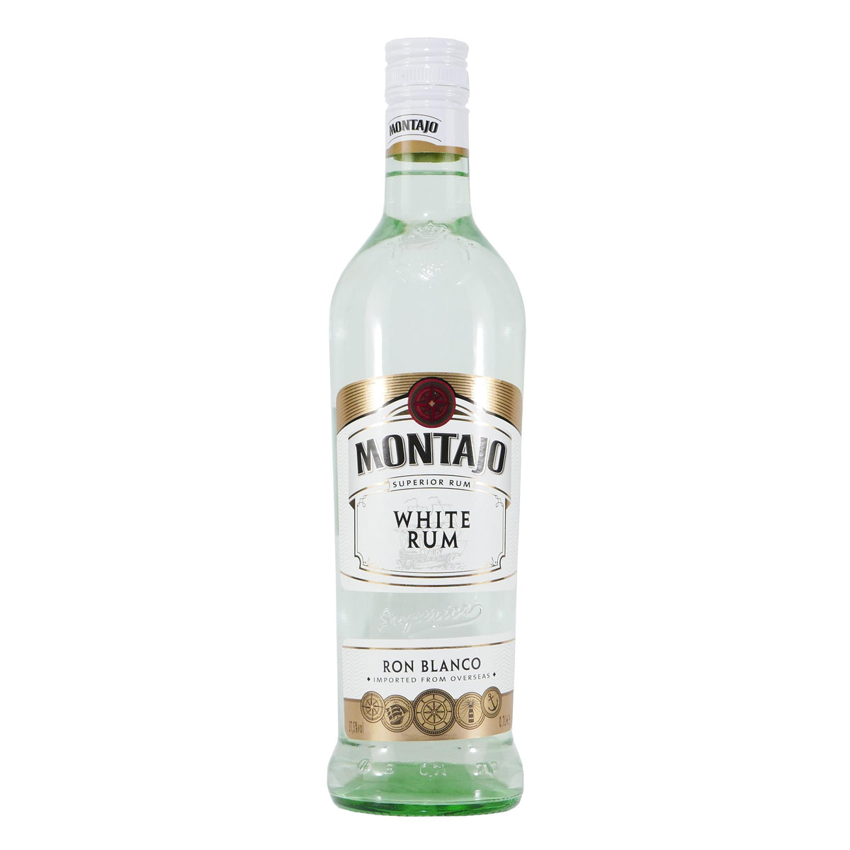 Montajo White Rum mit Geschenk-Holzkiste