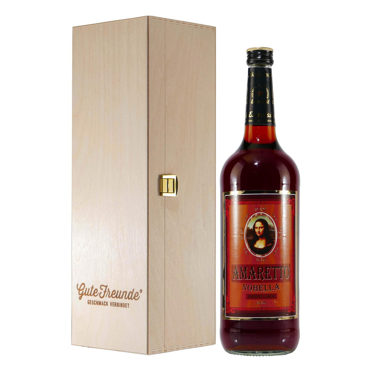Rauter Amaretto Nobella Mandellikör mit Geschenk-HK
