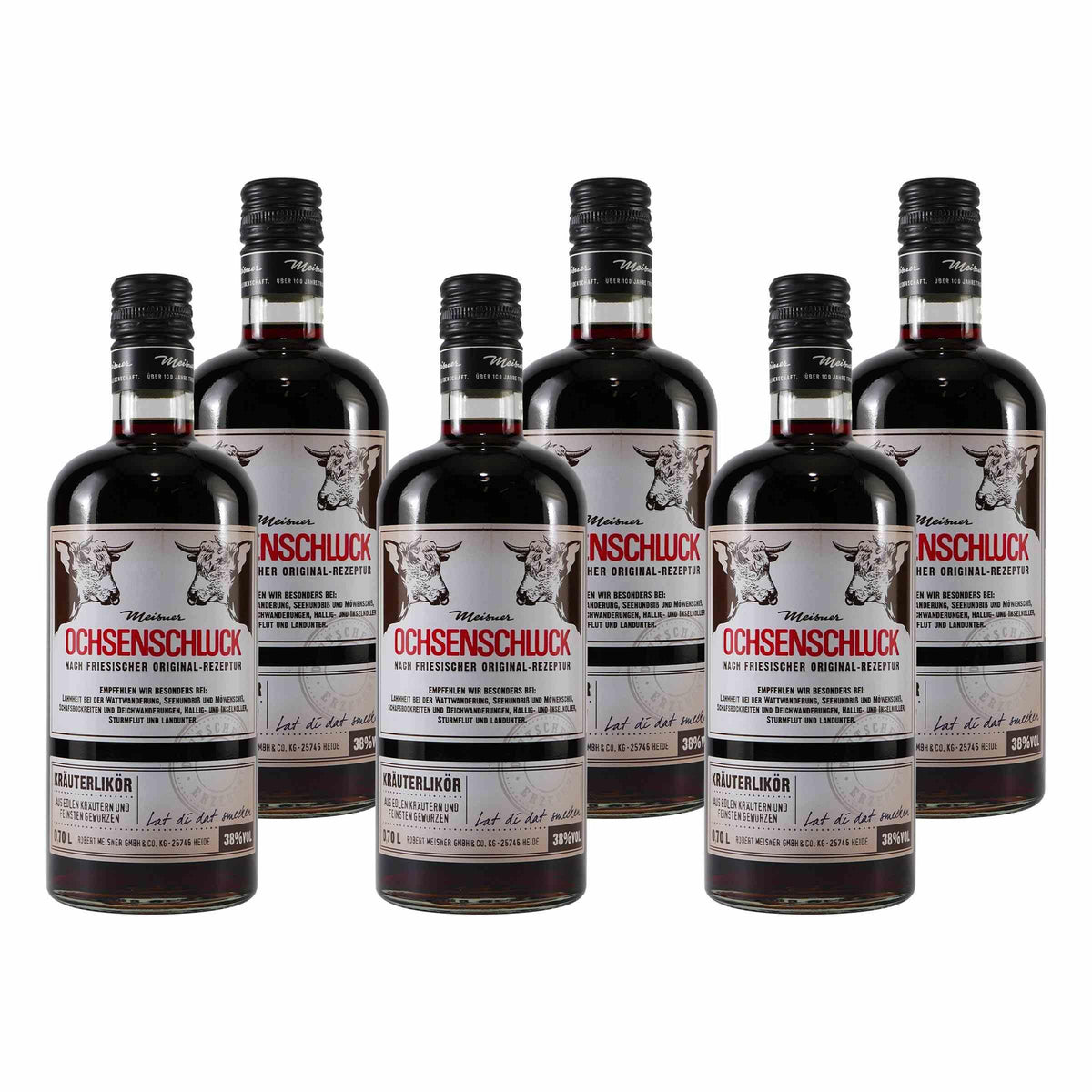 Meisner Ochsenschluck Kräuterlikör (6 x 0,7L)