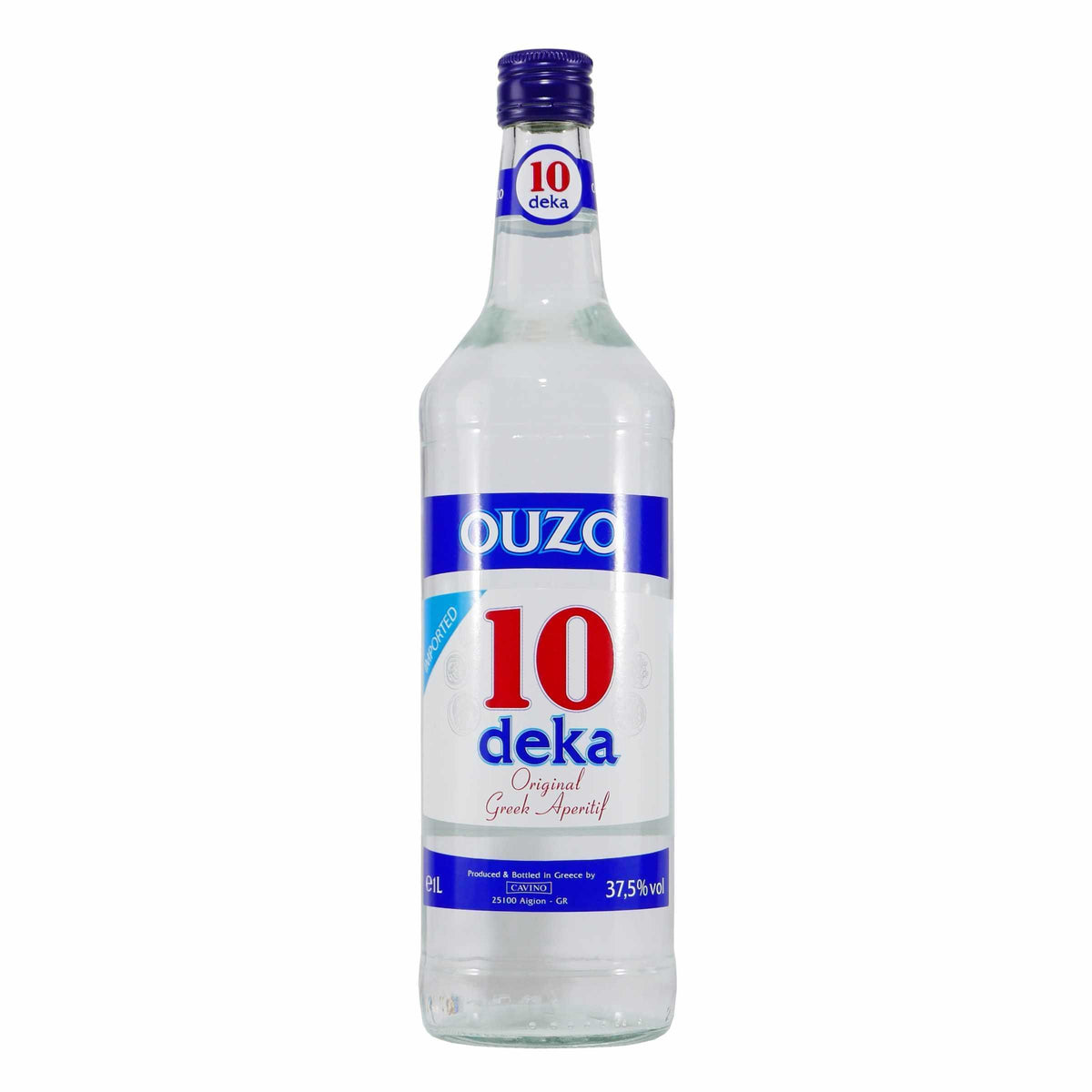 Ouzo Deka 10 mit Geschenk-Holzkiste
