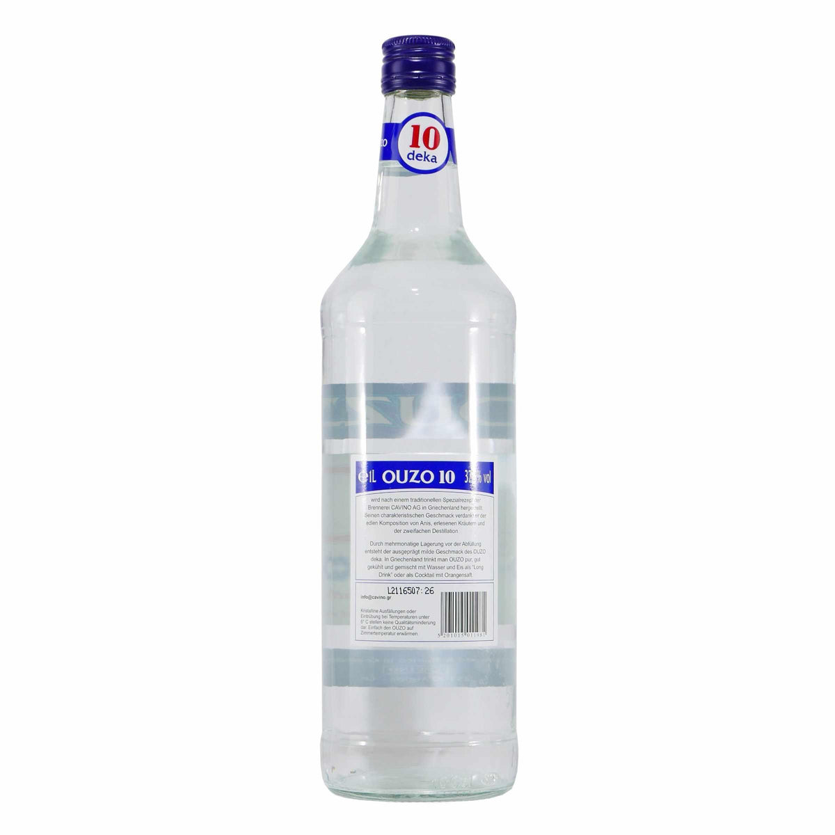 Ouzo Deka 10 mit Geschenk-Holzkiste