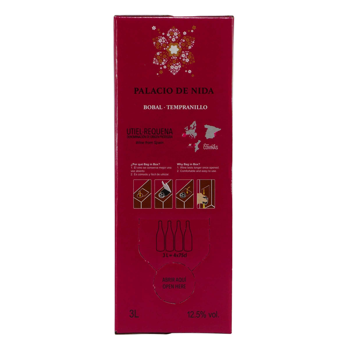 Palacio de Nida Bobal Tempranillo -trocken- 3,0L BIB