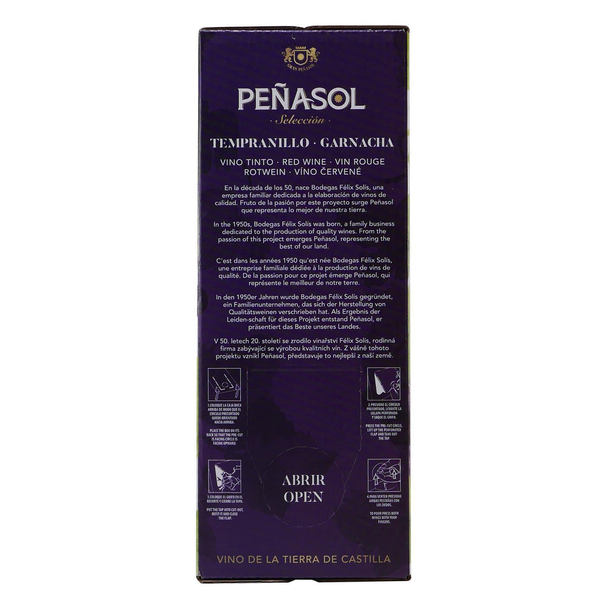 Penasol Tempranillo Garnacha -trocken- 3,0L BIB