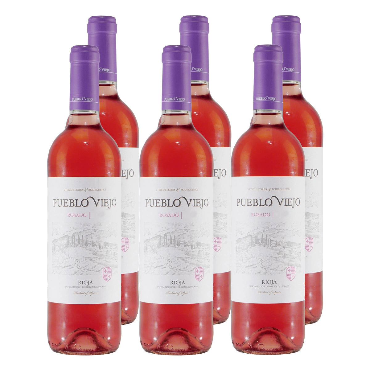 Pueblo Viejo Rioja Rosado -trocken- (6 x 0,75L)
