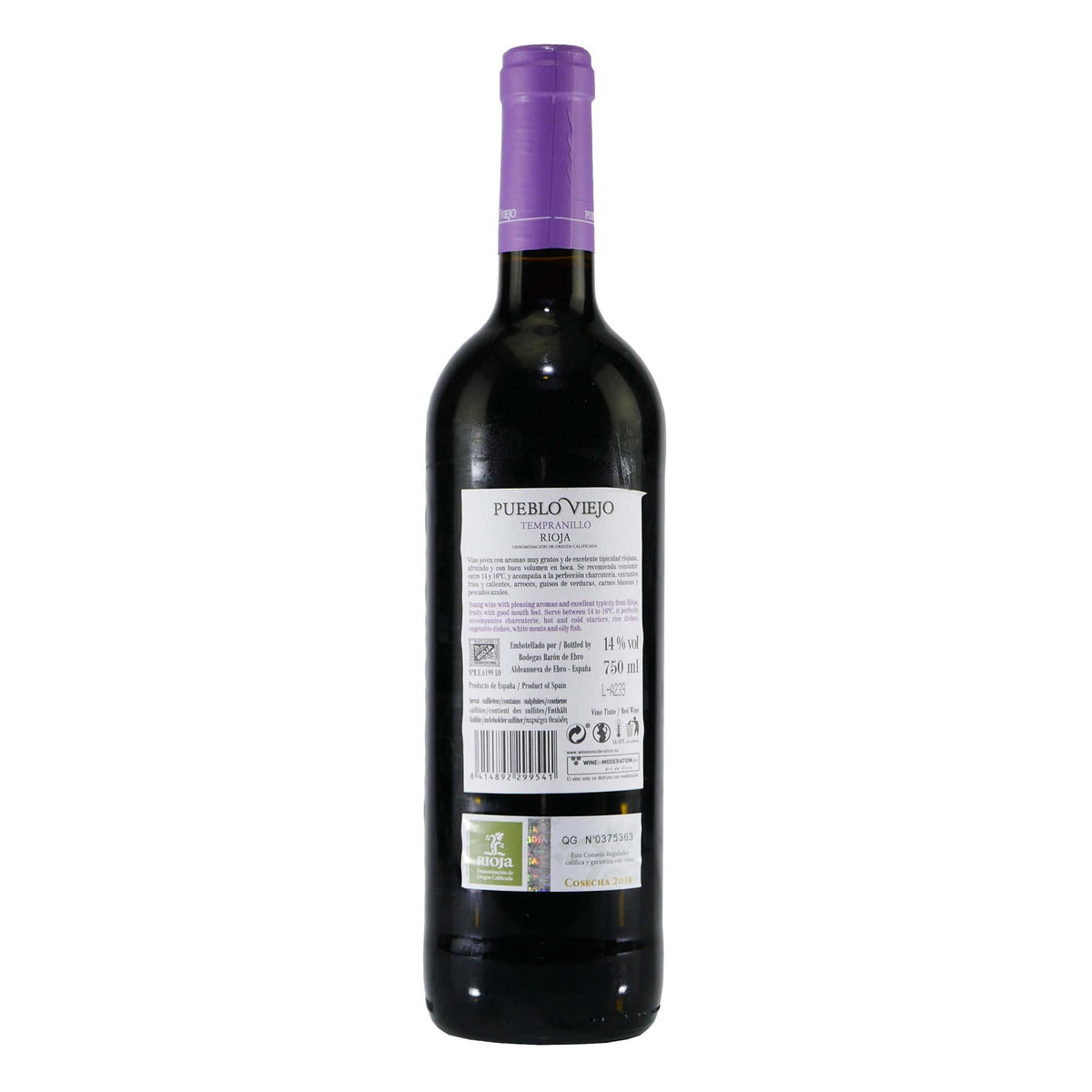 Pueblo Viejo Rioja Tempranillo -trocken- (6 x 0,75L)