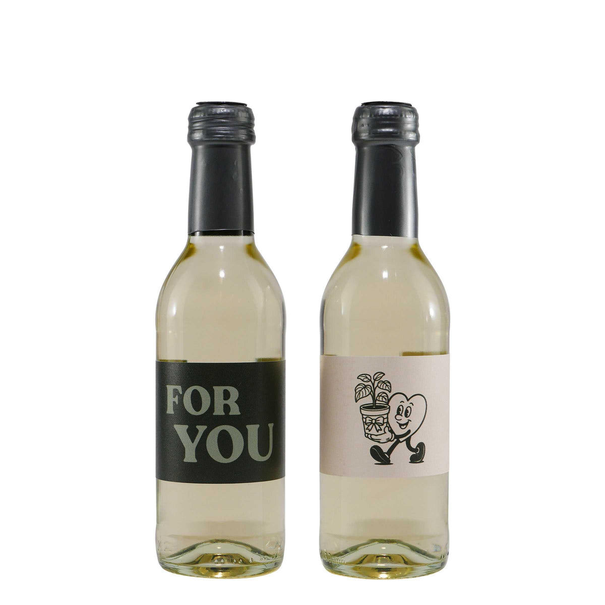 Geschenkverpackung Weißwein "Birthday Wishes" (2 x 0,25L)