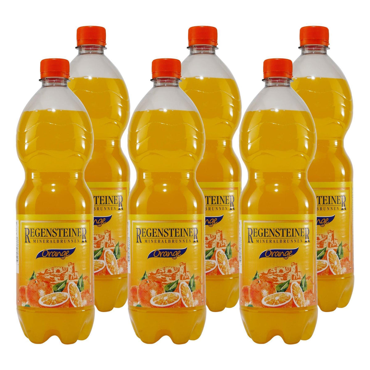 Regensteiner Orangen Limonade (12 x 1,0L) EINWEG