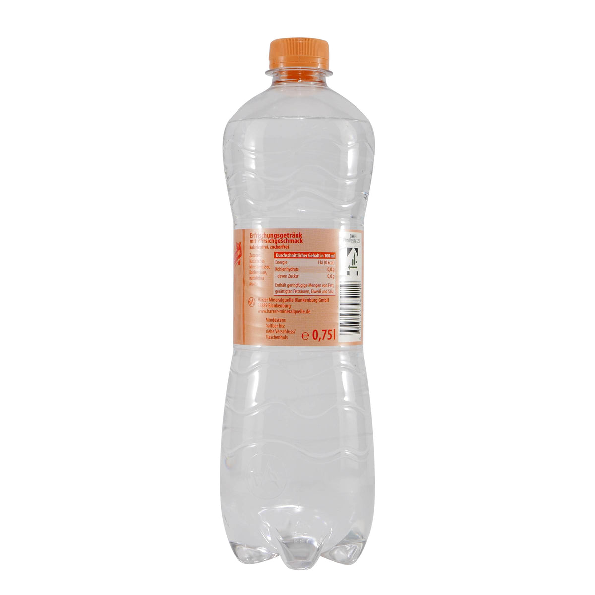 Regensteiner Mineralwasser + Pfirsich (6 x 0,75L) EINWEG